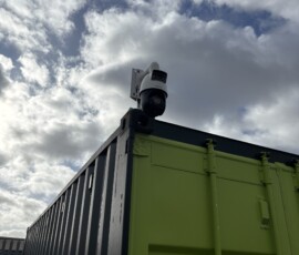 Hikvision TandemVu PTZ is a "two-in-one" security camera that pairs a fixed wide-angle lens with a high-speed zoom lens in a single unit.